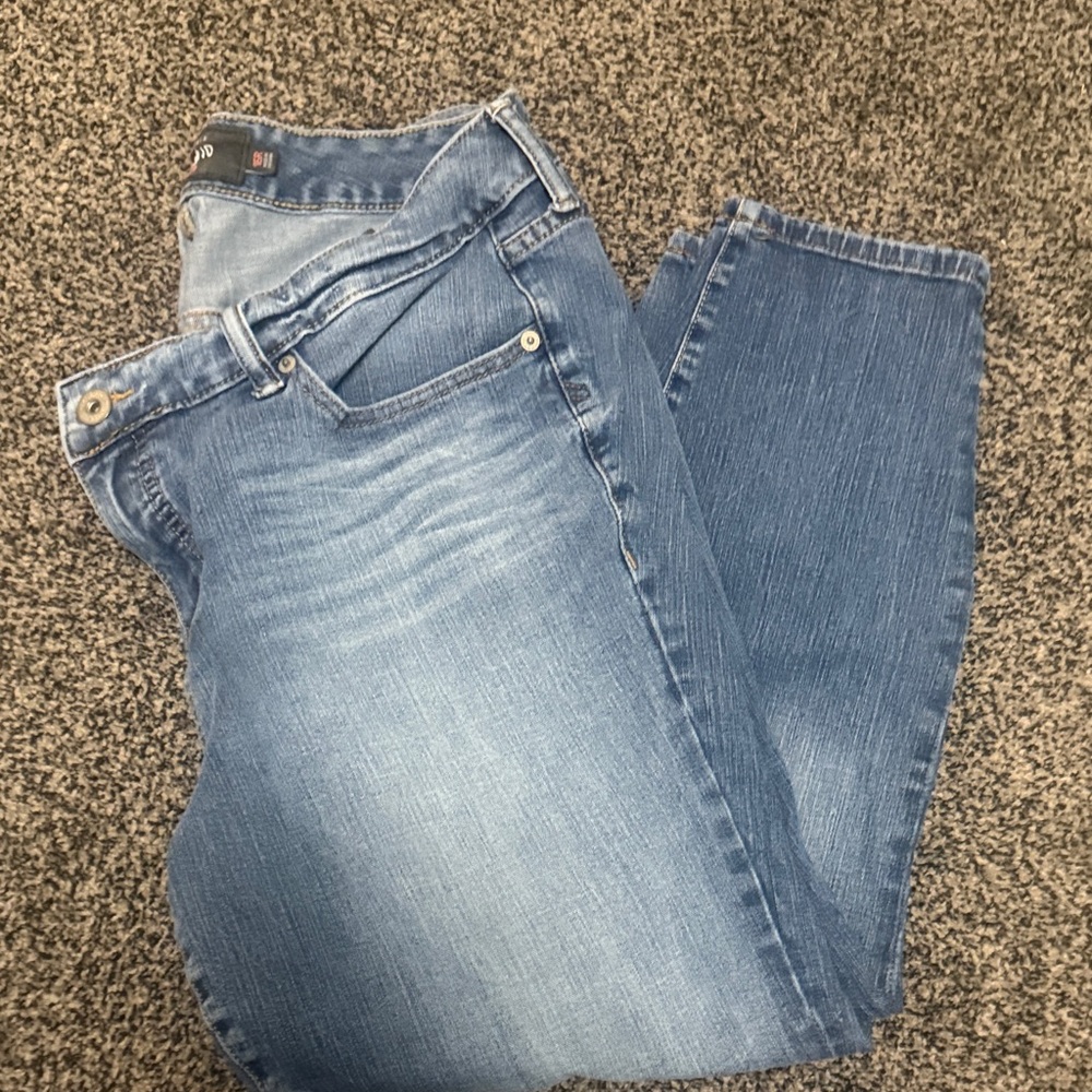 Torrid High-Rise Curvy Skinny Ankle Jeans